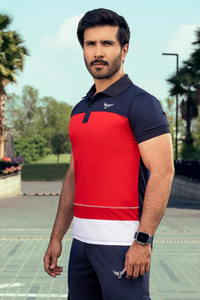 FK Navy blend Polo