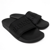 Unisex Black Victory Slides
