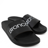 Unisex Broncoo White Engraving Slippers