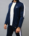 Speedo Navy Elbow Panel Zipper