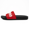 Unisex Retro Red Slides