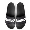 Unisex Retro Black Slides