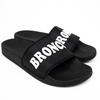 Unisex Retro Black Slides
