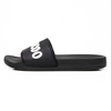 Unisex Retro Black Slides