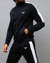 Speedo Black Elbow Panel Zipper
