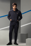 Navy Club Fleece Tracksuit