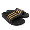 Unisex Broncoo Golden Striped Slippers