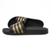 Unisex Broncoo Golden Striped Slippers