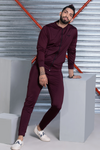 Burgundy Essentials Tracksuit