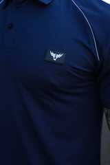 Broncoo Navy Aesthetic Polo