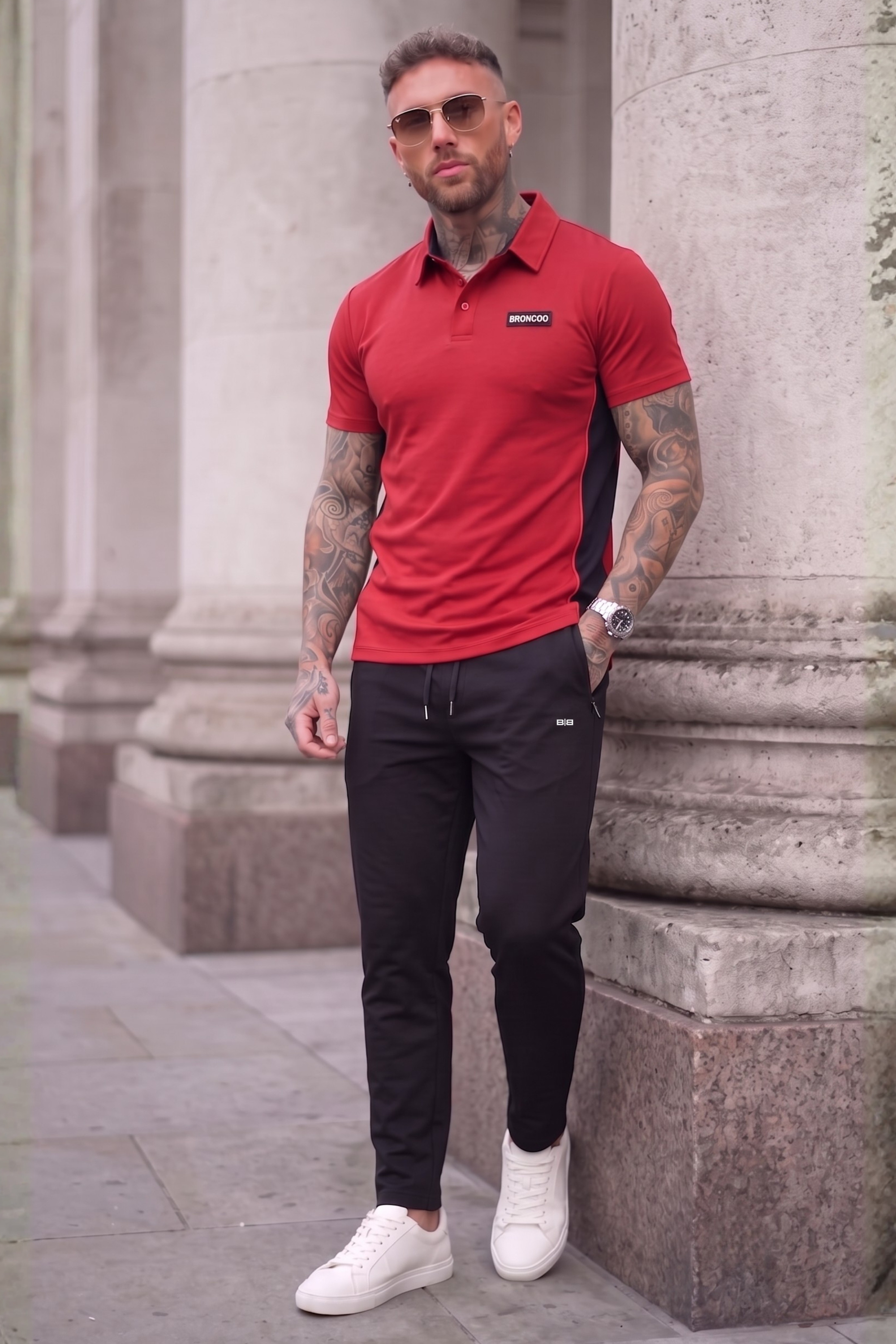 Broncoo Athleisure Polo Tracksuit