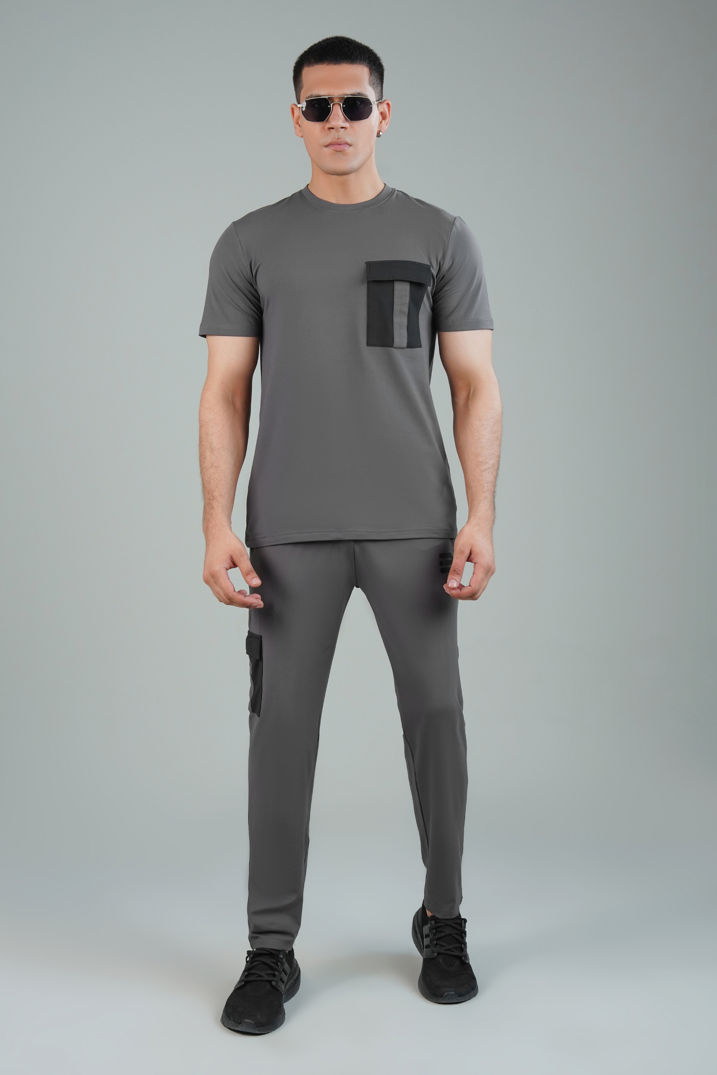 Broncoo Grey Core Tracksuit