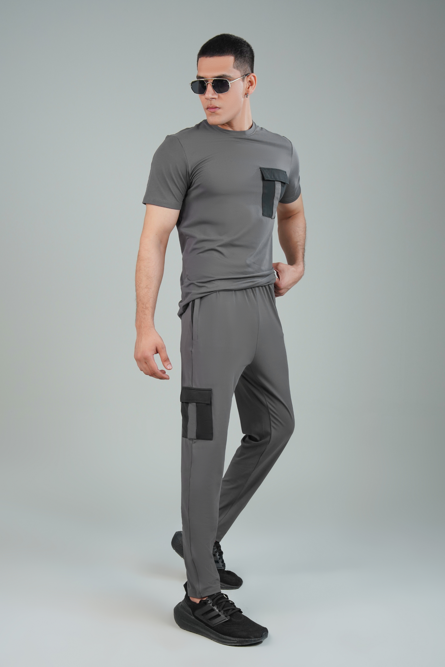 Broncoo Grey Core Tracksuit