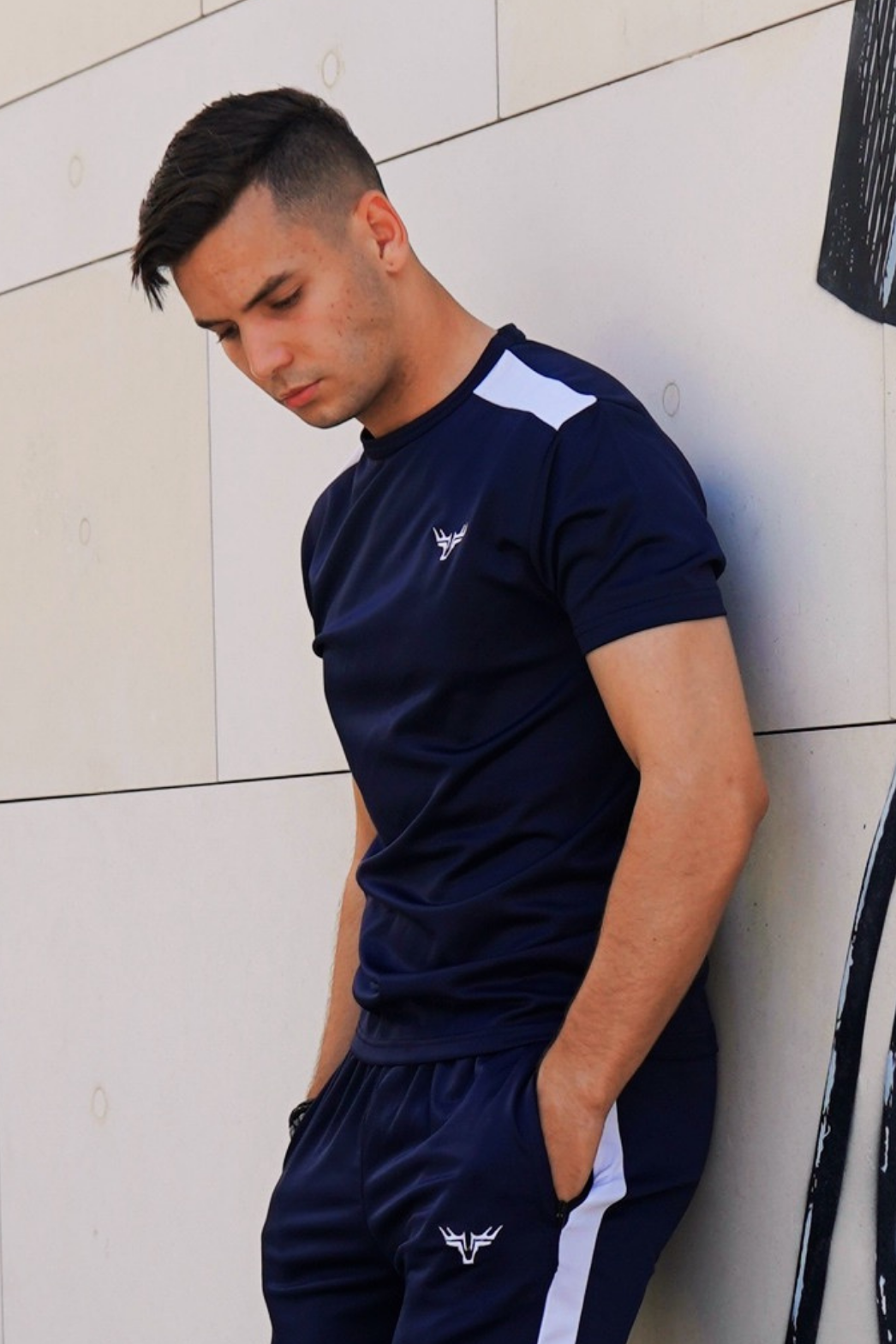 broncoo Navy Wild T-Shirt