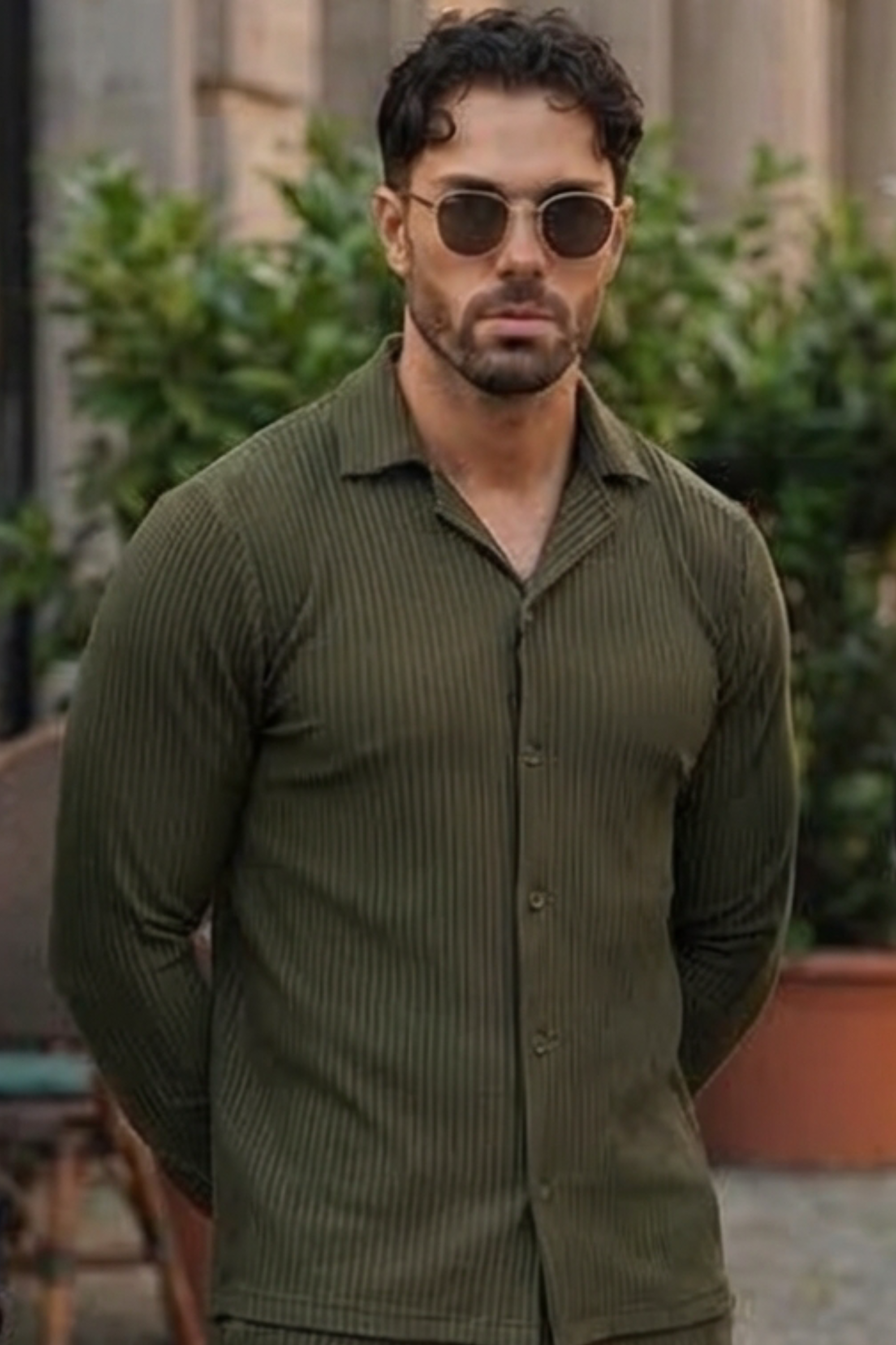 Broncoo Army Essential Button Up Shirt