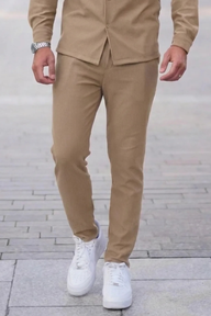 Broncoo Beige Essential Set Trouser