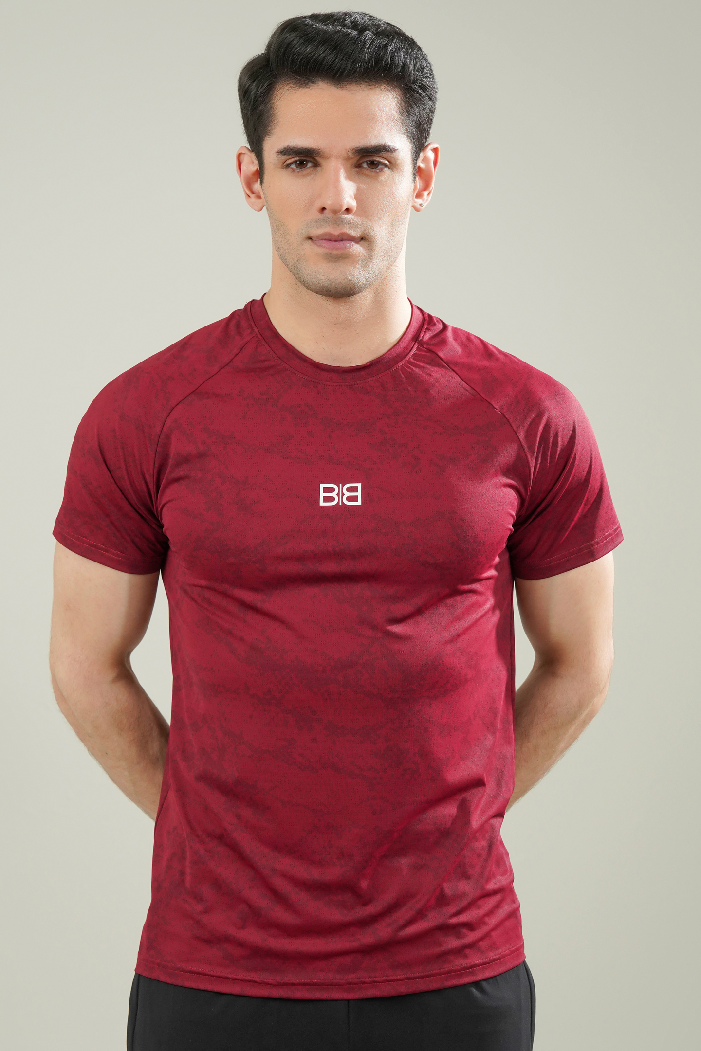 UltraFlex Motion Tee - Burgundy