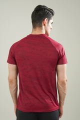 UltraFlex Motion Tee - Burgundy