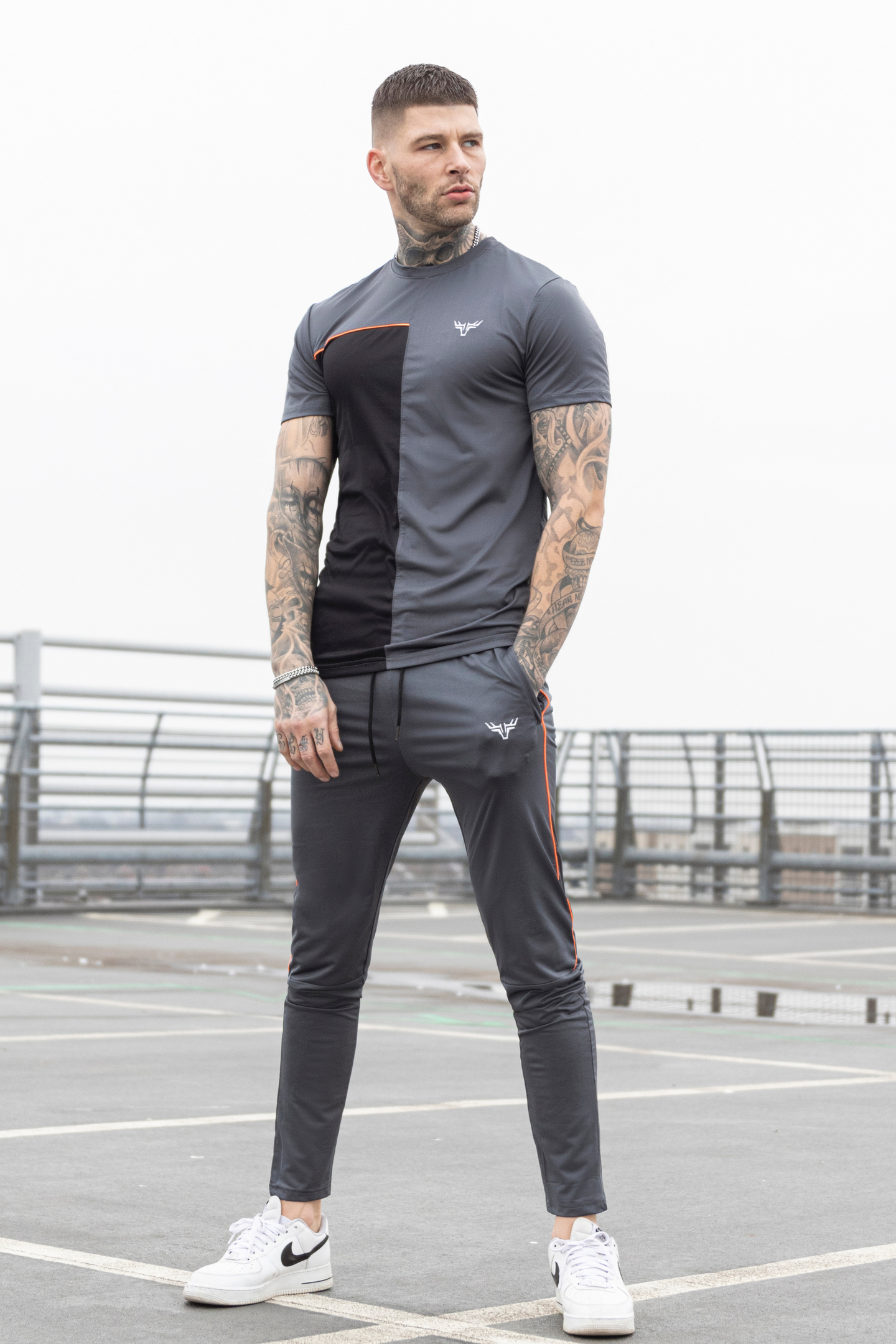 Broncoo Prior Charcoal T-Shirt
