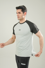 Performance Mesh T-Shirt - Light Grey