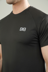 Performance Mesh T-Shirt - Black