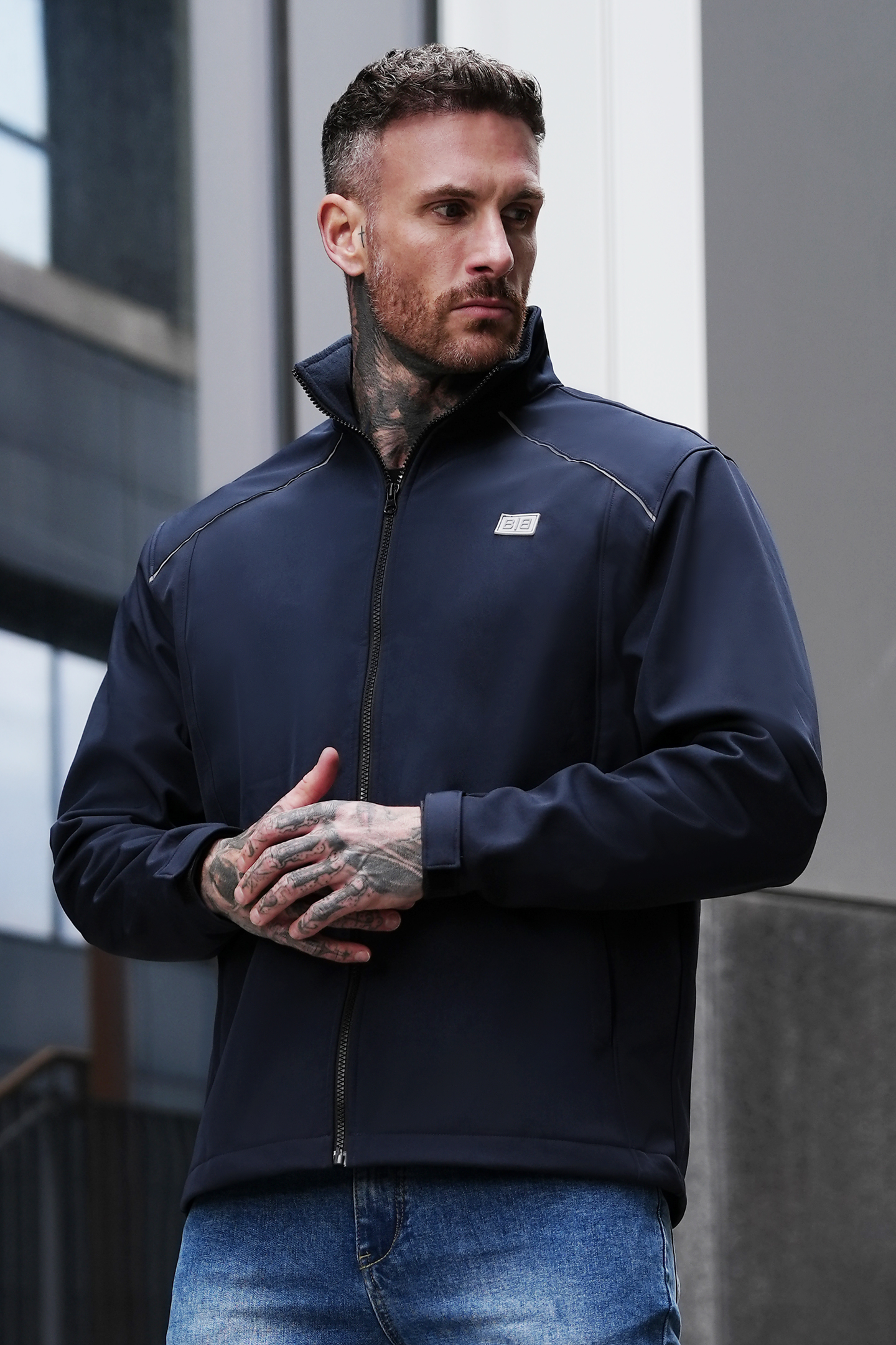 Broncoo Navy Pulse Jacket