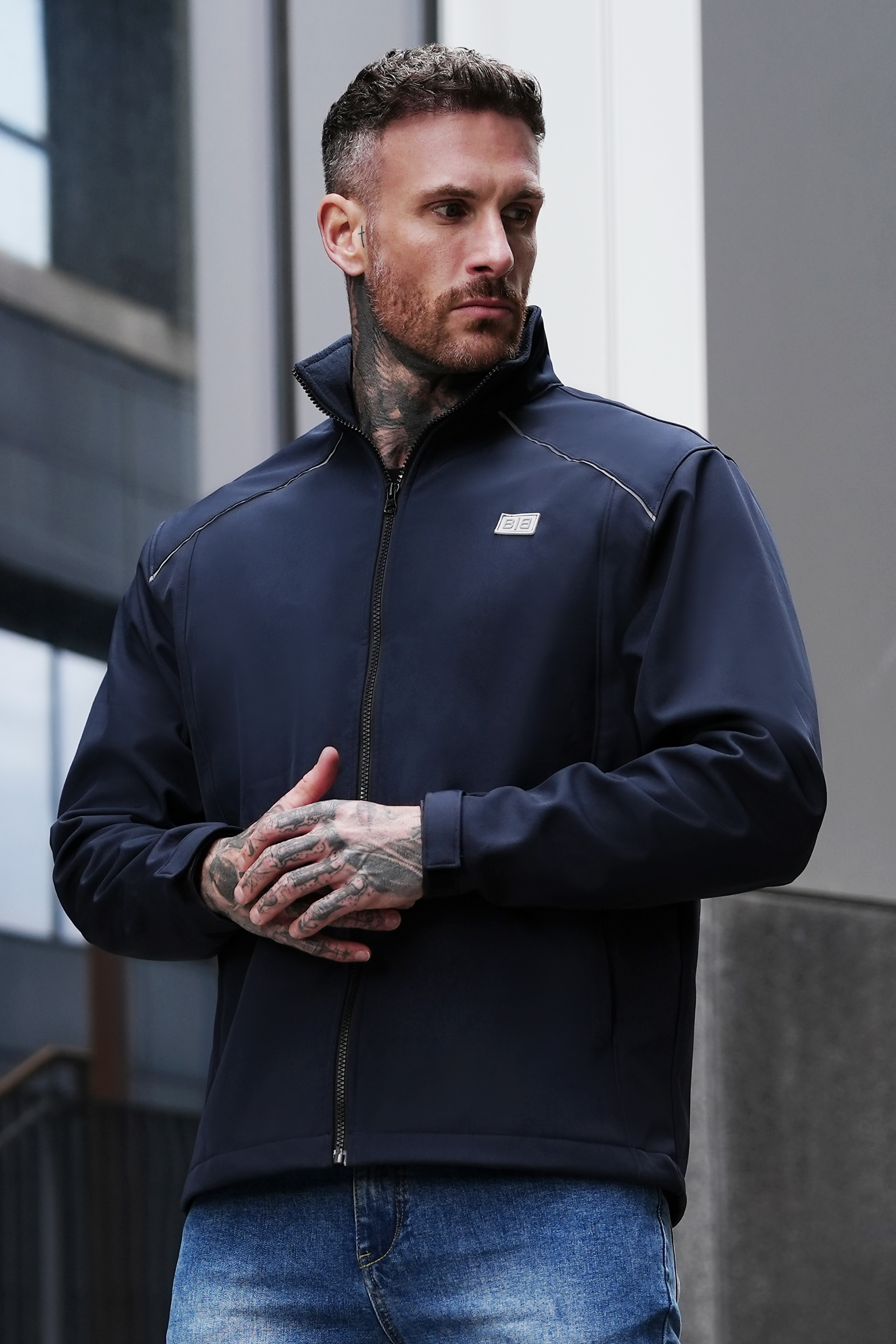 Broncoo Navy Pulse Jacket