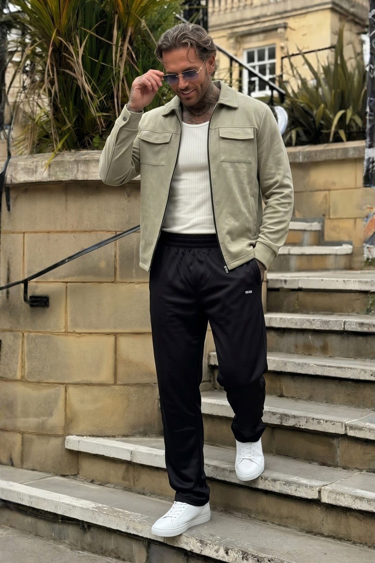 ZK05 BB Olive Moss Tracksuit