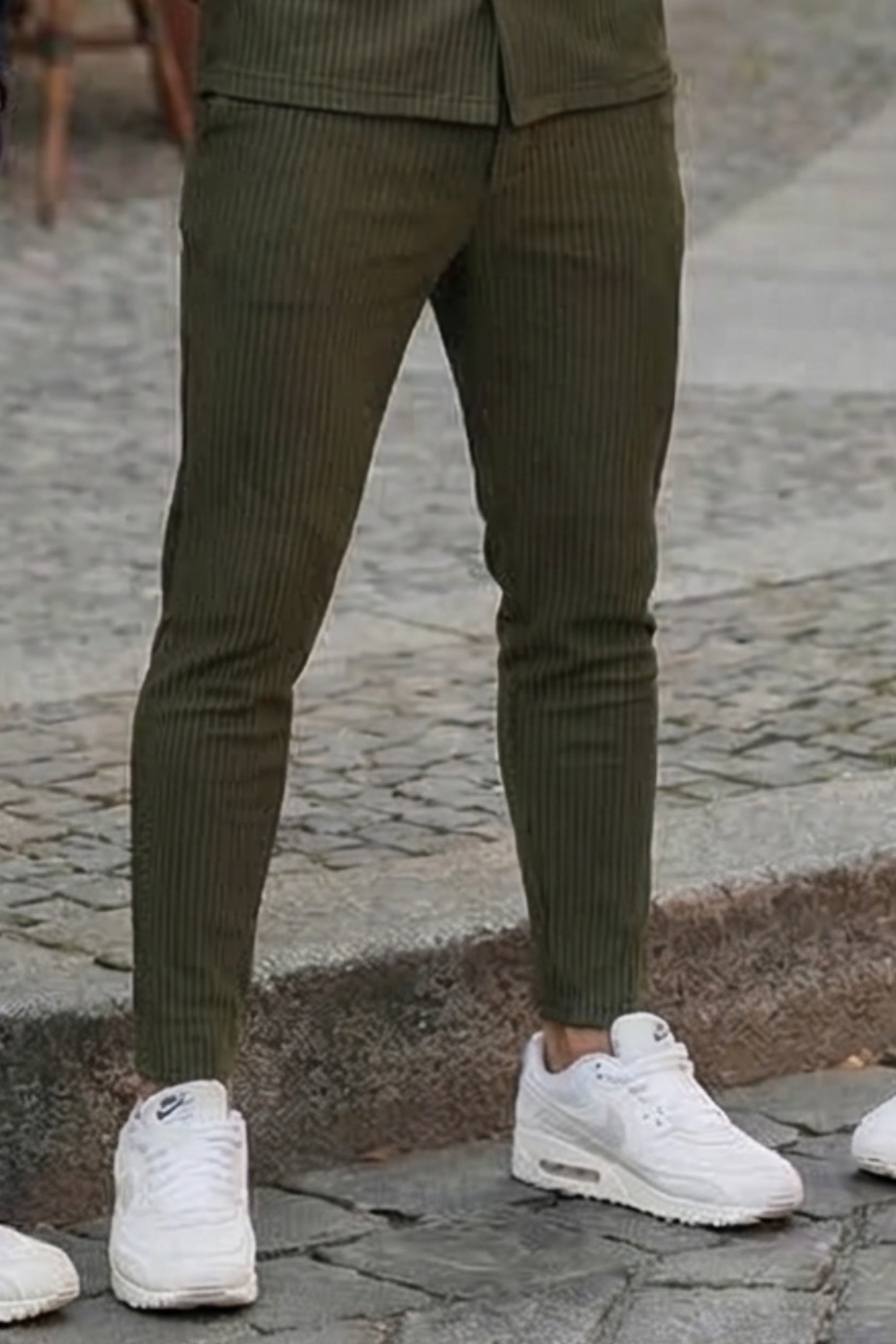 Broncoo Army Essential Button Up Trouser