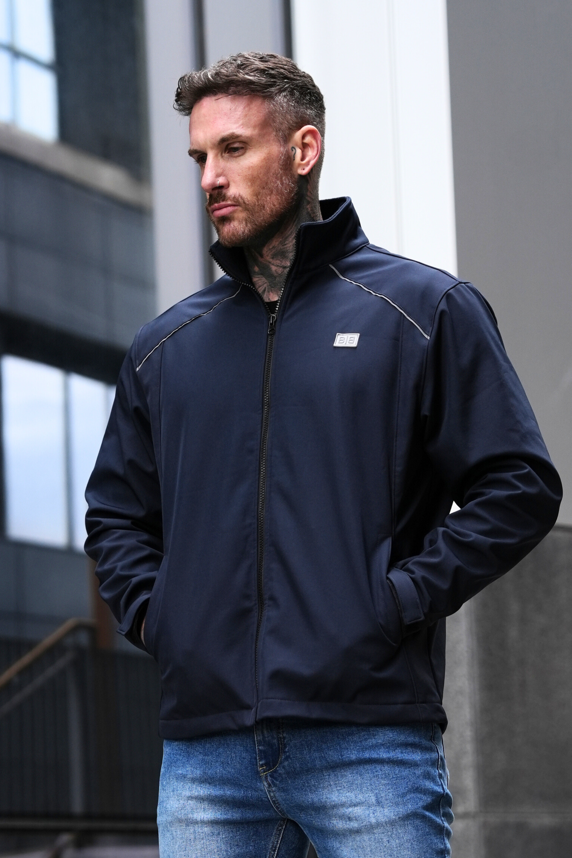 Broncoo Navy Pulse Jacket
