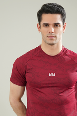 UltraFlex Motion Tee - Burgundy