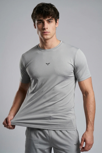 Broncoo Essential Set Shirt Light Grey