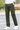 Men's Cotton Basic Pants - Army Green