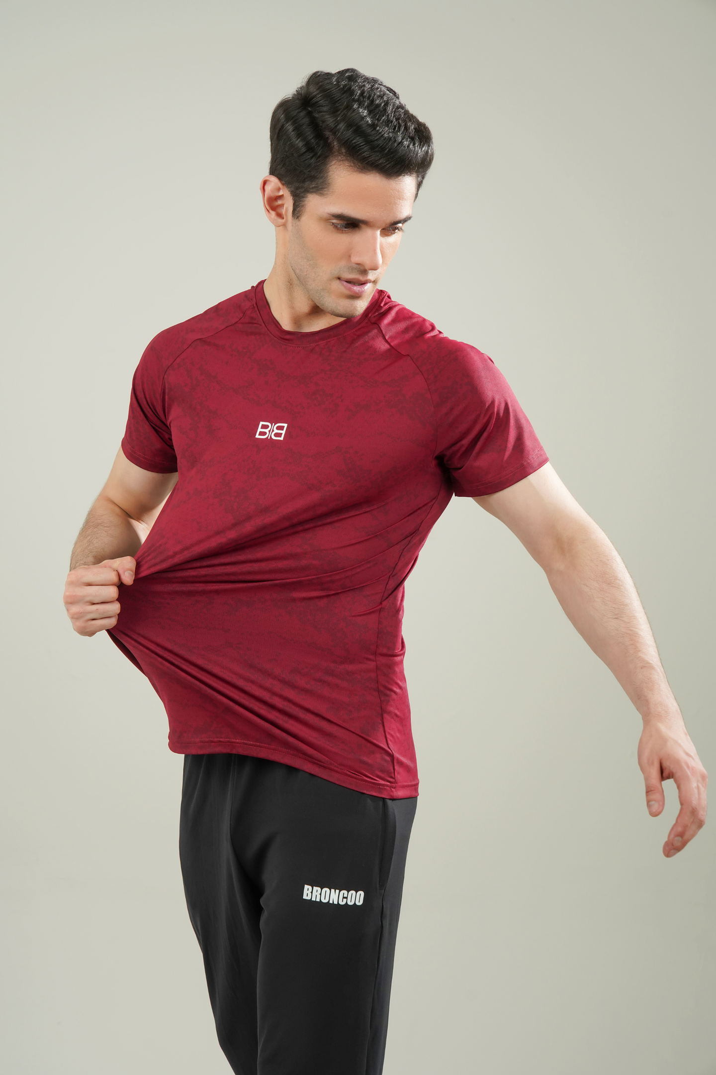 UltraFlex Motion Tee - Burgundy