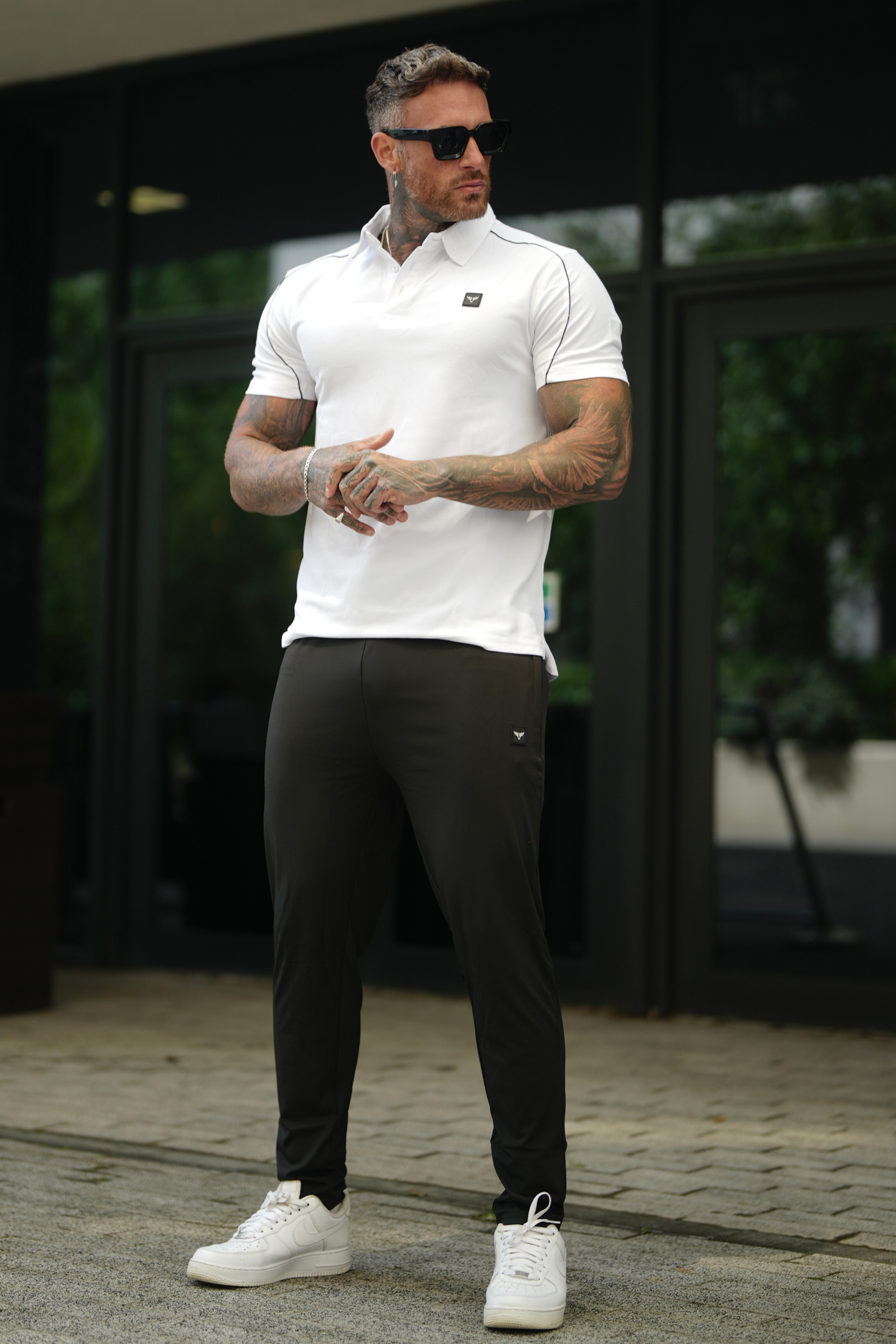 Broncoo White Essential Tracksuit