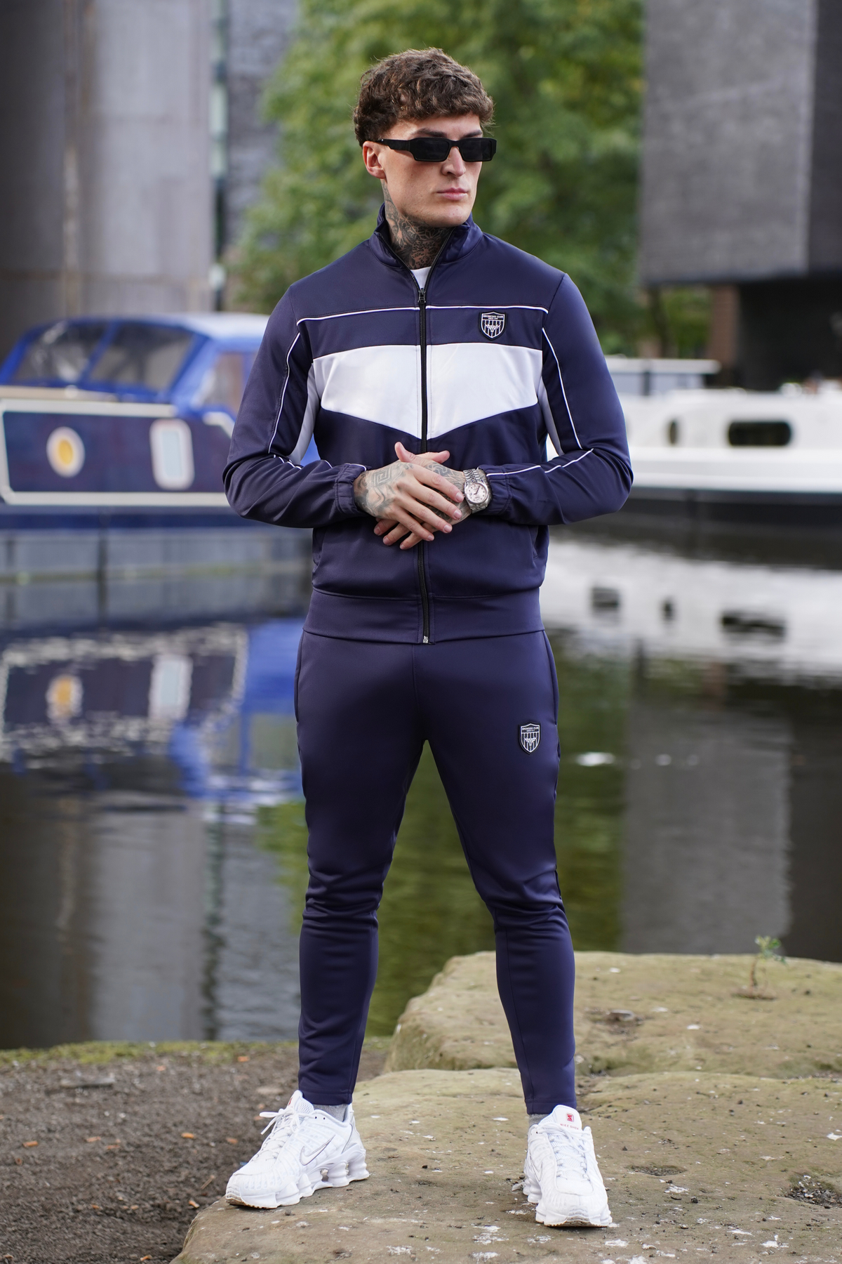 Navy Campus 0821 Tracksuit