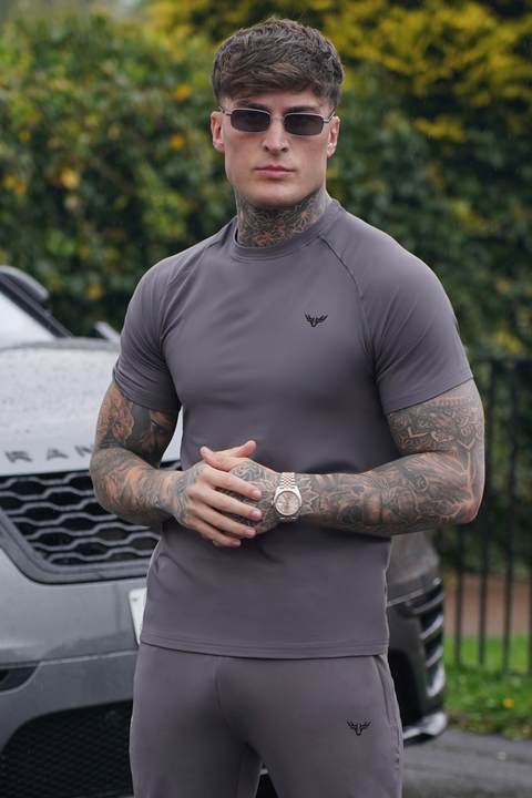 Broncoo Essential Set Charcoal Grey T-shirt