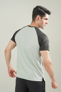 Performance Mesh T-Shirt - Light Grey