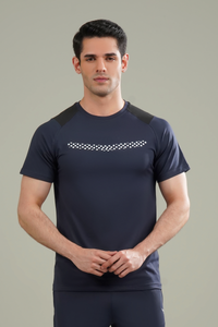 Broncoo Navy Scarlet T-Shirt