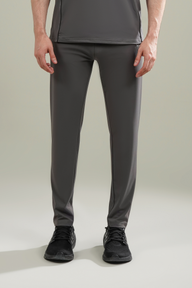 Broncoo Charcoal Piped Trouser
