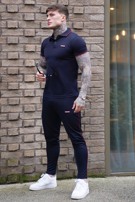 Navy Red Sea Tracksuit