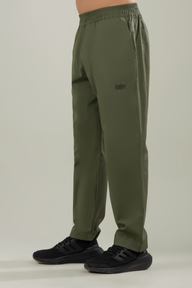 Men's Cotton Basic Pants - Army Green