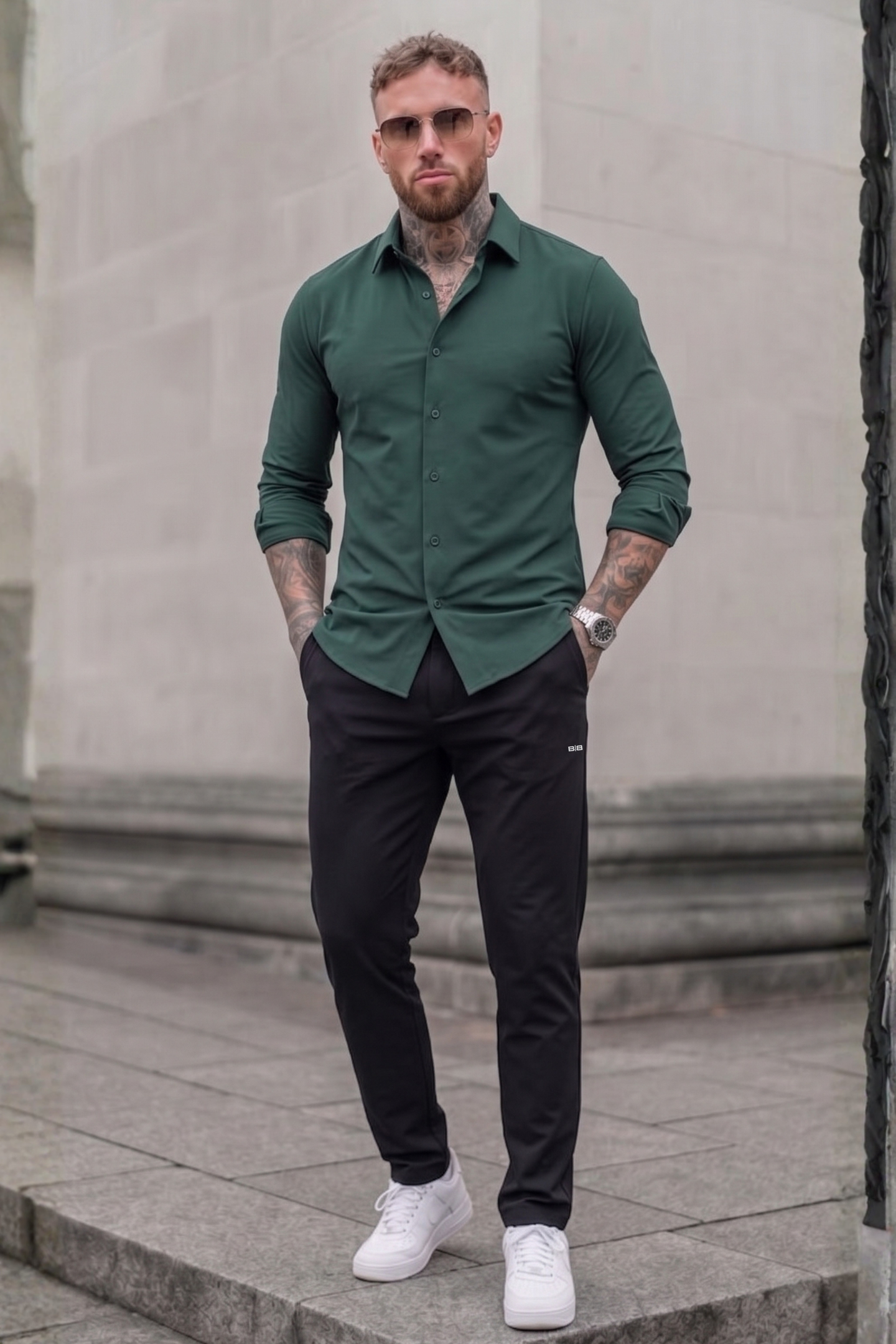Broncoo Signature Button Up Set