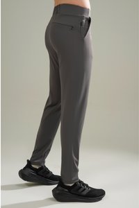 Broncoo Charcoal Piped Trouser