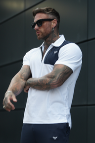 Broncoo White Warrior Polo