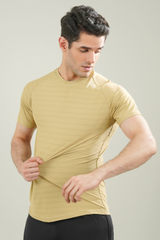 EliteFlex Performance T-Shirt - Beige