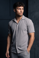 Broncoo Grey Essential Button Up Set