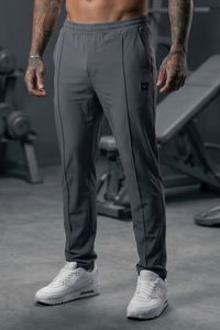 Broncoo Grey Essential  Button Up Trouser