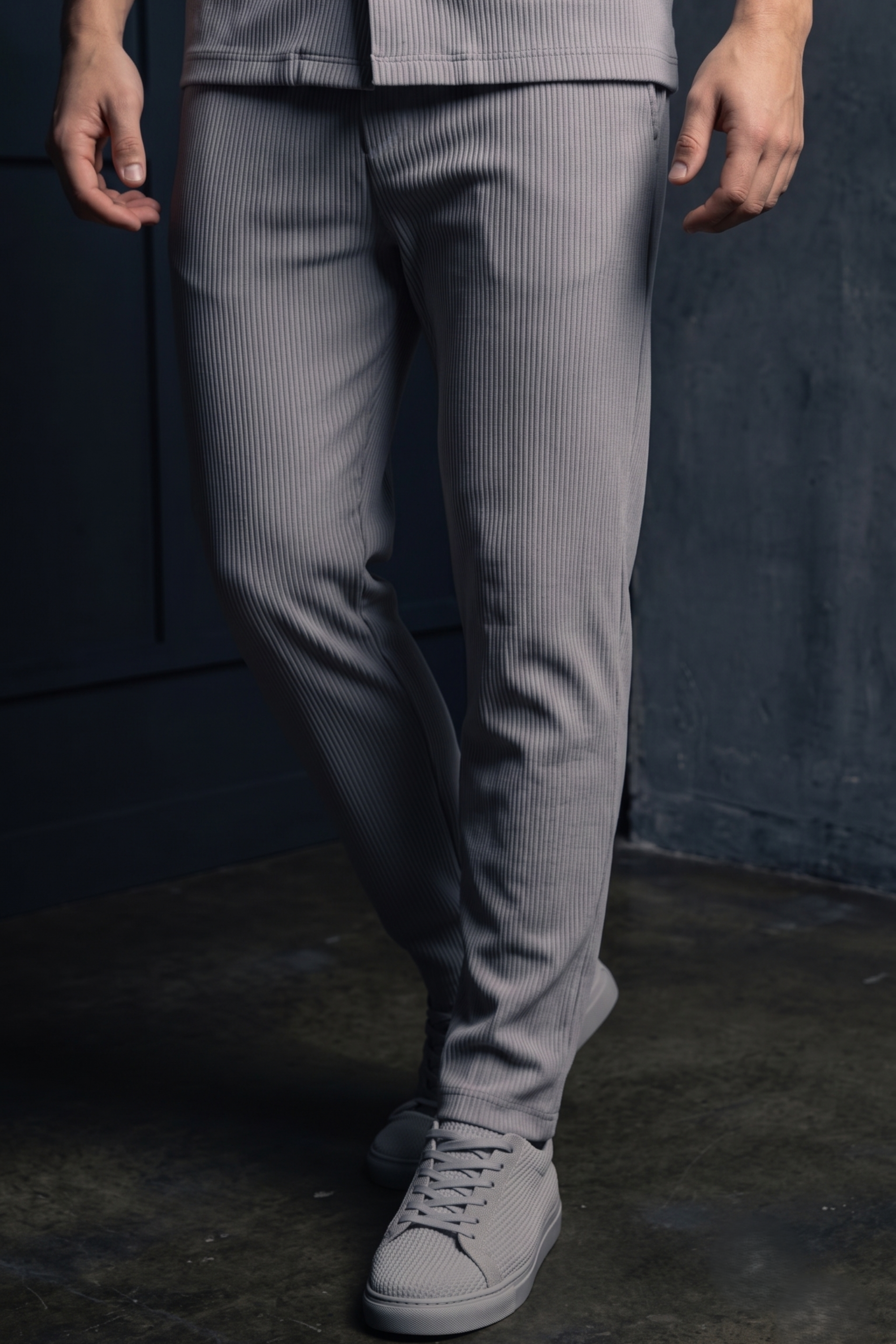 Broncoo Grey Essential Button Up Set