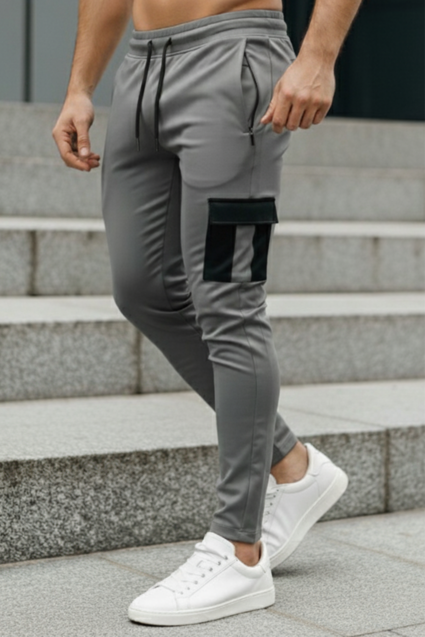 Broncoo Grey Core Trouser